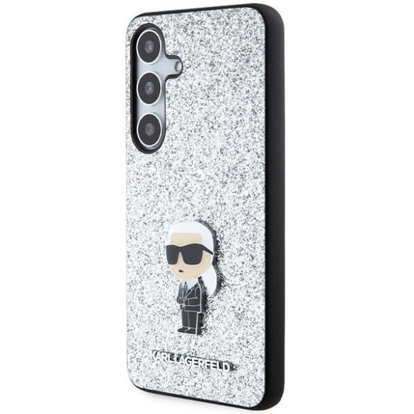 Karl Lagerfeld KLHCS24MGCNPSG Samsung S24+ S926 ezüst keménytok