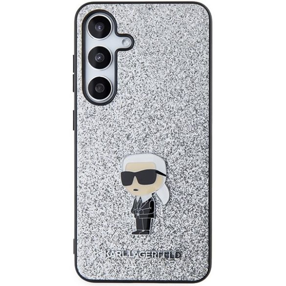 Karl Lagerfeld KLHCS24MGCNPSG Samsung S24+ S926 ezüst keménytok