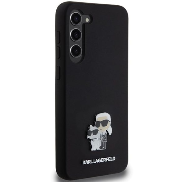 Karl Lagerfeld KLHCS23MSMHKCNPK keménytok Samsung Galaxy S23 Plus - fekete