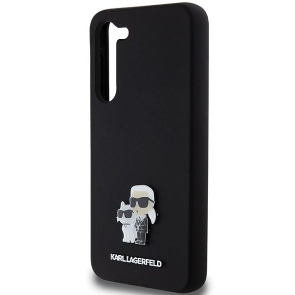 Karl Lagerfeld KLHCS23MSMHKCNPK keménytok Samsung Galaxy S23 Plus - fekete