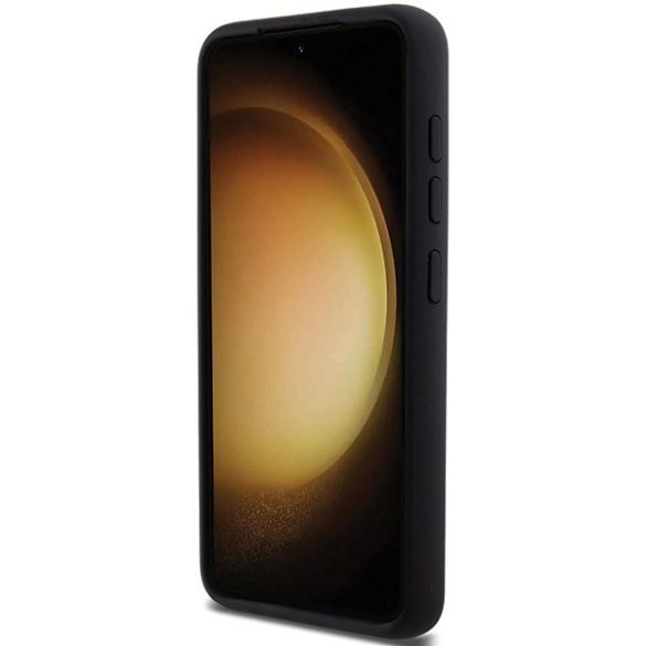Karl Lagerfeld KLHCS23SSMHCNPK keménytok Samsung Galaxy S23 - fekete