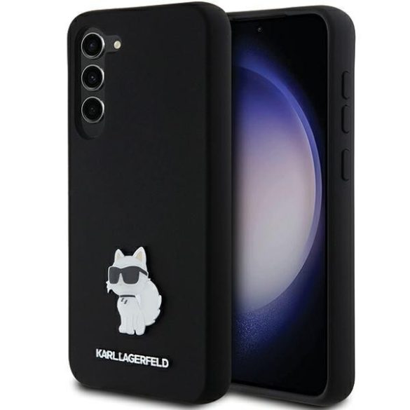 Karl Lagerfeld KLHCS23MSMHCNPK keménytok Samsung Galaxy S23 Plus - fekete