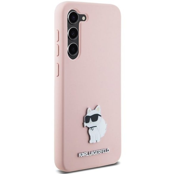 Karl Lagerfeld KLHCS23SSMHCNPP tok Samsung Galaxy S23 - rózsaszín