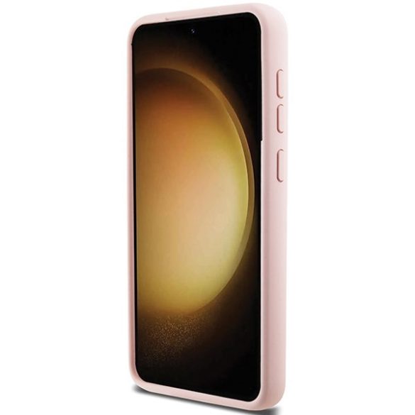 Karl Lagerfeld KLHCS23SSMHCNPP tok Samsung Galaxy S23 - rózsaszín