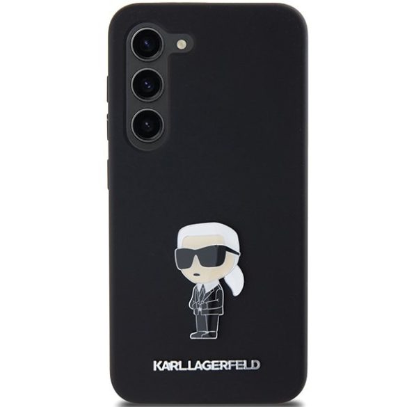 Karl Lagerfeld KLHCS23SSMHKNPK tok Samsung Galaxy S23 - fekete