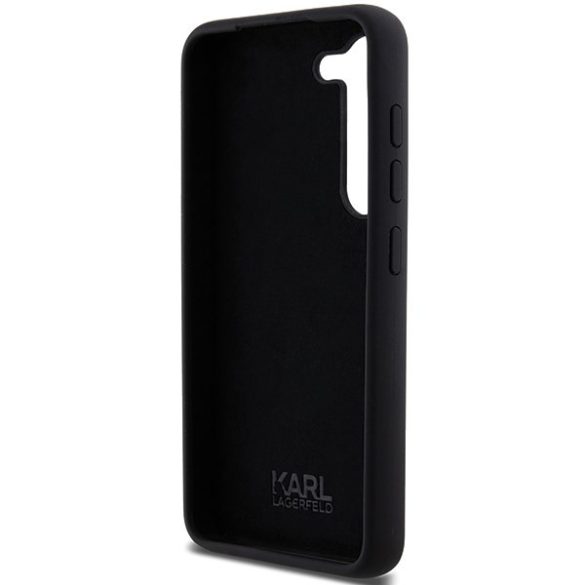 Karl Lagerfeld KLHCS23SSMHKNPK tok Samsung Galaxy S23 - fekete