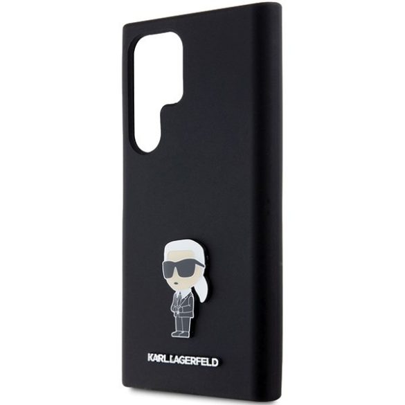 Karl Lagerfeld KLHCS23LSMHHKNPK tok Samsung Galaxy S23 Ultra - fekete