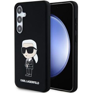 Karl Lagerfeld KLHCS24SSNIKBCK Samsung S24 S921 keménytok fekete