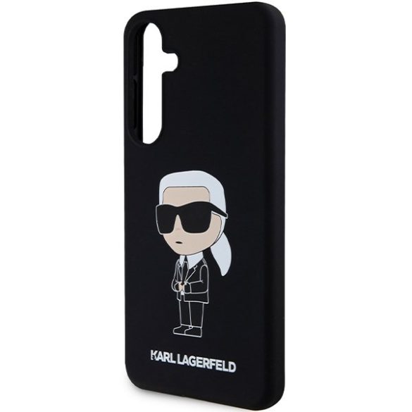 Karl Lagerfeld KLHCS24SSNIKBCK Samsung S24 S921 keménytok fekete