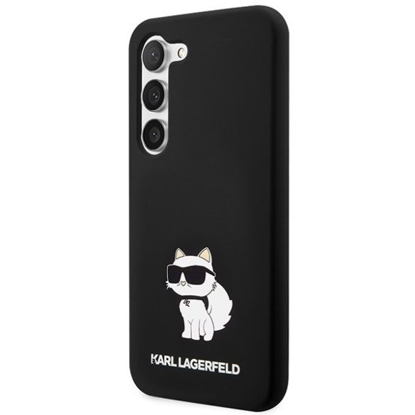 Karl Lagerfeld KLHCS24SSNCHBCK Samsung S24 S921 keménytok fekete