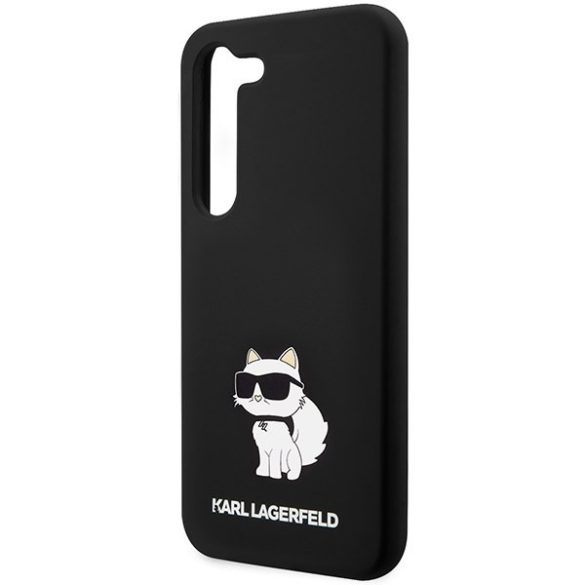 Karl Lagerfeld KLHCS24SSNCHBCK Samsung S24 S921 keménytok fekete