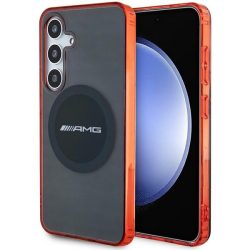   AMG AMHMS24SS23HBCK Samsung S24 S921 fekete keménytok Átlátszó Bicolor MagSafe