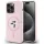 Karl Lagerfeld szilikon tok   Karl&Choupette MagSafe az iPhone 14 Pro Max, rózsaszín