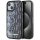 Karl Lagerfeld KLHCP15SLKLGKCCK Liquide Glitter Monogram Gradient tok iPhone 15 - fekete Karl Lagerfeld KLHCP15SLKLGKCCK Liquide Glitter Monogram Gradient tok iPhone 15 - fekete