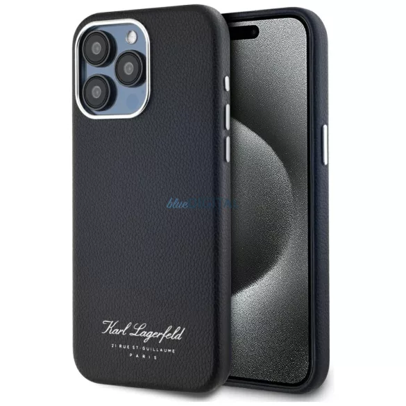 Karl Lagerfeld RSG hotel tok iPhone 15 Pro, fekete