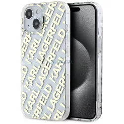   Karl Lagerfeld KLHCP15SHKFOEMD IML Fullover Logo tok iPhone 15 - arany