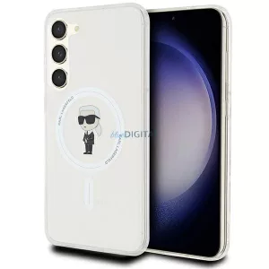 Karl Lagerfeld KLHMS24MHFCKNOT IML Ikonik MagSafe keménytok Samsung Galaxy S24 Plus - átlátszó