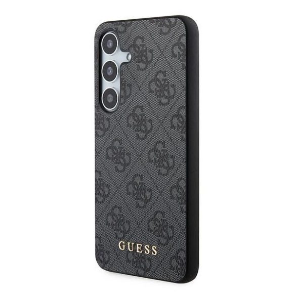 Guess GUHCS24SG4GFGR 4G Metal Gold Logo keménytok Samsung Galaxy S24 - fekete