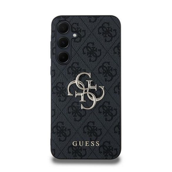 Guess GUHCSA354GMGGR 4G Big Metal Logo keménytok Samsung Galaxy A35 - fekete