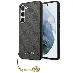   Guess GUHCSA35GF4GGR 4G Charms Collection keménytok Samsung Galaxy A35 - fekete
