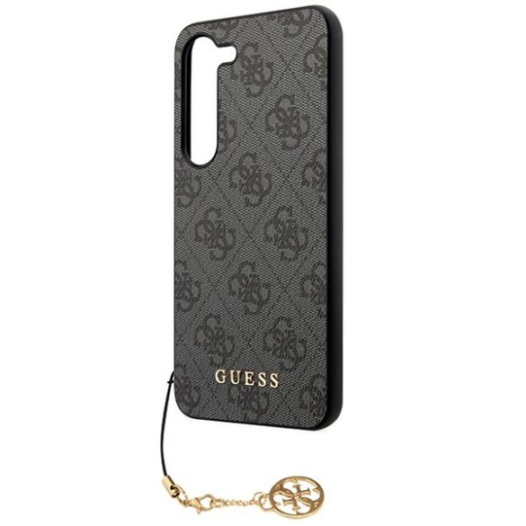 Guess GUHCSA35GF4GGR 4G Charms Collection keménytok Samsung Galaxy A35 - fekete