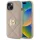 DKNY DKHCP15SPQDSLE Quilted Stack Logo tok iPhone 15 - bézs