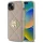 DKNY DKHCP15MPQDSLE Quilted Stack Logo tok iPhone 15 Plus - bézs
