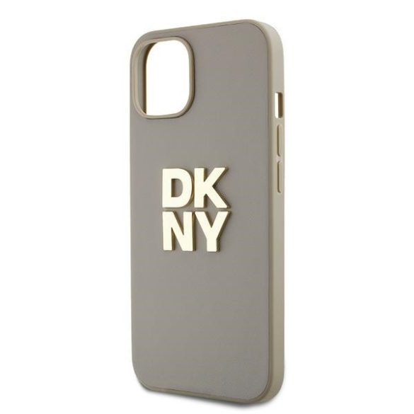 DKNY DKHCP15MPBSWSE Wrist Strap Stock Logo tok iPhone 15 Plus - bézs