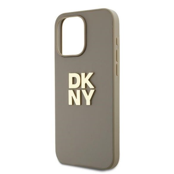 DKNY DKHCP15LPBSWSE Wrist Strap Stock Logo tok iPhone 15 Pro - bézs