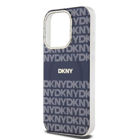 DKNY DKHMP15LHRHSEB IML Mono & Stripe MagSafe-kompatibilis tok iPhone 15 Pro - kék