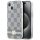 DKNY DKHMP15MHCPTSE IML Checkered Mono Pattern & Printed Stripes MagSafe-kompatibilis tok iPhone 15 Plus / 14 Plus - bézs