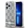 DKNY DKHMP15LHCPTSE IML Checkered Mono Pattern & Printed Stripes MagSafe-kompatibilis tok iPhone 15 Pro - bézs