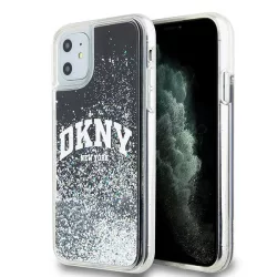   DKNY DKHCN61LBNAEK Liquid Glitter Big Logo tok iPhone 11  - fekete