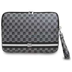   DKNY DKCS14PVSHLK laptoptok 14" Checkered Pattern Printed Stripes – fekete