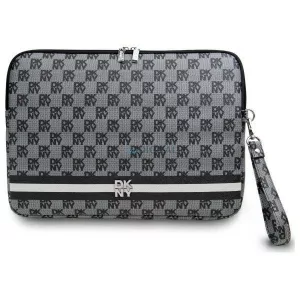 DKNY DKCS16PVSHLK laptoptok 16" Checkered Pattern Printed Stripes – fekete