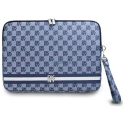   DKNY DKCS14PVSHLB laptoptok 14" Checkered Pattern Printed Stripes – kék