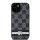 DKNY DKHCS24LPCPTSSK Leather Checkered Mono Pattern & Printed Stripes tok Samsung Galaxy S24 Ultra - fekete