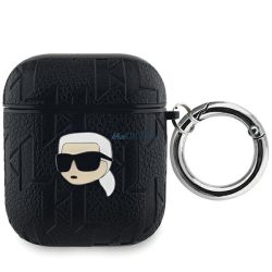   Karl Lagerfeld KLA2PGKIPK Monogram Karl Head tok AirPods 1/2 - fekete