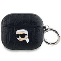   Karl Lagerfeld KLA3PGKIPK Monogram Karl Head tok AirPods 3 - fekete