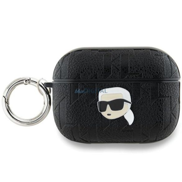 Karl Lagerfeld KLAP2PGKIPK Monogram Karl Head tok AirPods Pro 2 - fekete