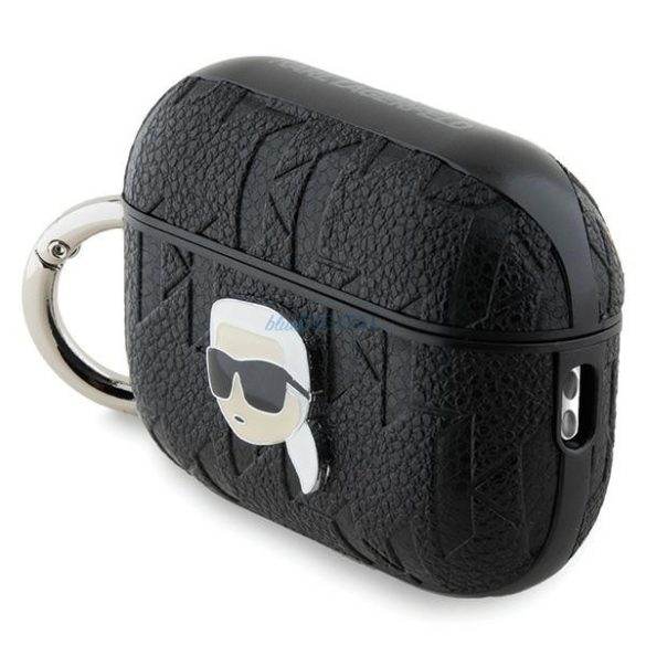 Karl Lagerfeld KLAP2PGKIPK Monogram Karl Head tok AirPods Pro 2 - fekete