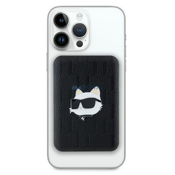 Karl Lagerfeld KLPB5FPGKSCHHK Choupette Head Pin MagSafe powerbank 15W 5000mAh - fekete