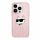 Karl Lagerfeld KLHCP13MHKLPCHP IML Choupette Head & Monogram tok iPhone 13 - rózsaszín