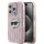 Karl Lagerfeld KLHCP15XHKLPCHP IML Choupette Head & Monogram tok iPhone 15 Pro Max - rózsaszín