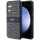 DKNY DKHCS24SPRTHSLK Leather Mono Stripe & Metal Logo tok Samsung Galaxy S24 - fekete