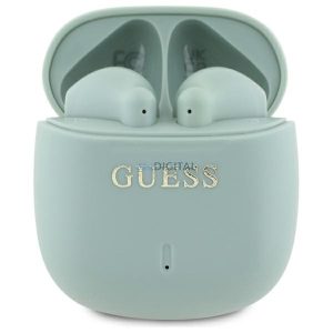 Guess GUTWSJ14ESGN Printed Classic Logo TWS Bluetooth vezeték nélküli fülhallgató - zöld