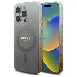   Guess GUHMP16LHGRCELW IML Glitter Gradient MagSafe keménytok iPhone 16 Pro - barna