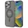 Guess GUHMP16LPFTDTEK IML Rhinestones MagSafe keménytok iPhone 16 Pro - fekete