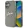 Guess GUHCP16MHCHGSPK IML Heart keménytok iPhone 16 Plus - fekete