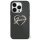 Guess GUHCP16LHCHGSPK IML Heart keménytok iPhone 16 Pro - fekete